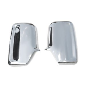 Mercedes Sprinter W906 Mirror Cover - Omac - S.Steel - Gloss Silver - '06-'13